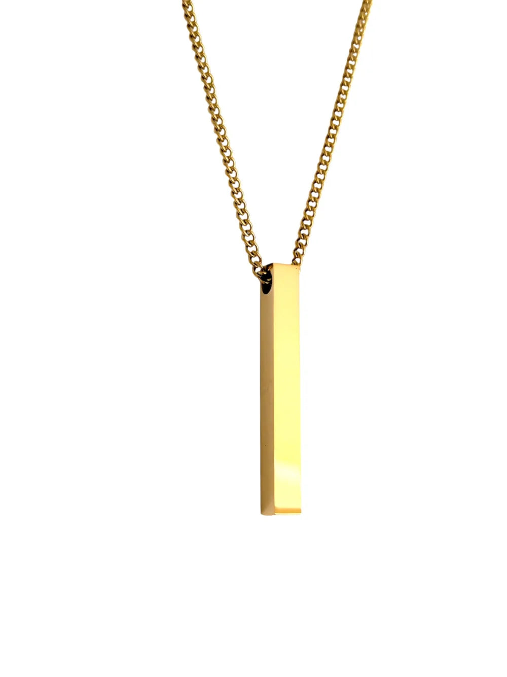 Collar Tótem 4 Caras: Cadena personalizada por los 4 lados en acero quirúrgico
