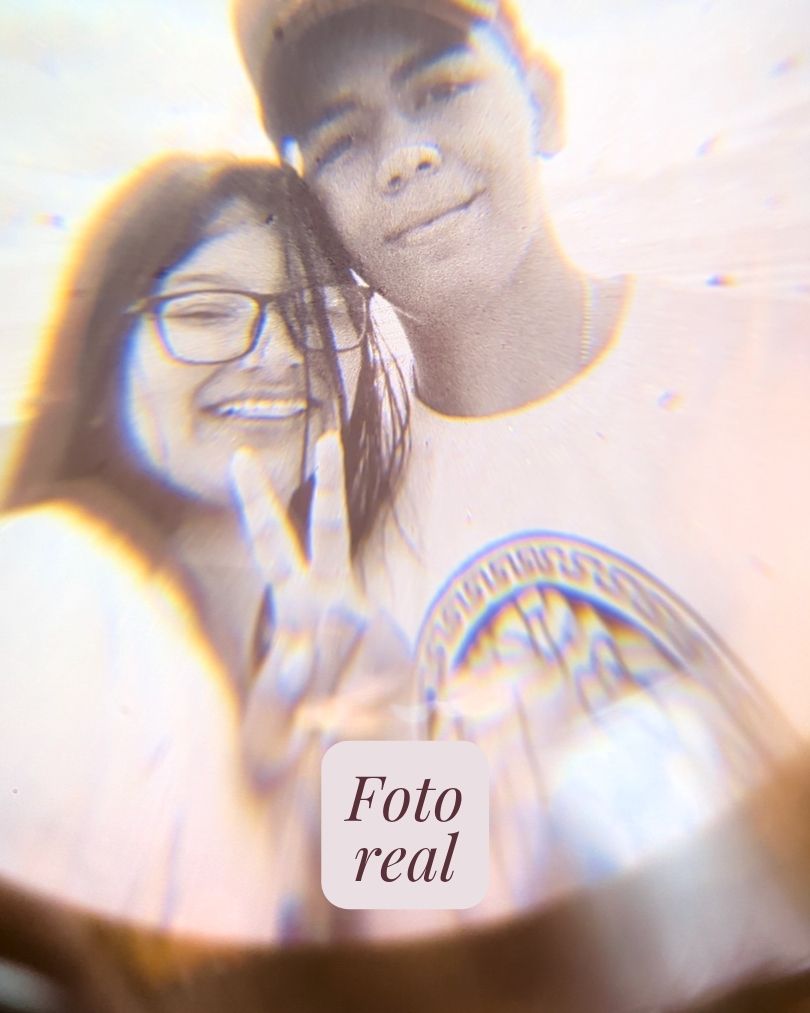 Collar LOVE con micro grabado de proyección