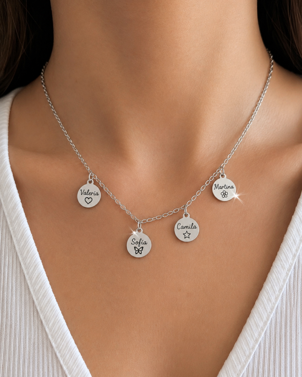 Collar De 4 Nombres
