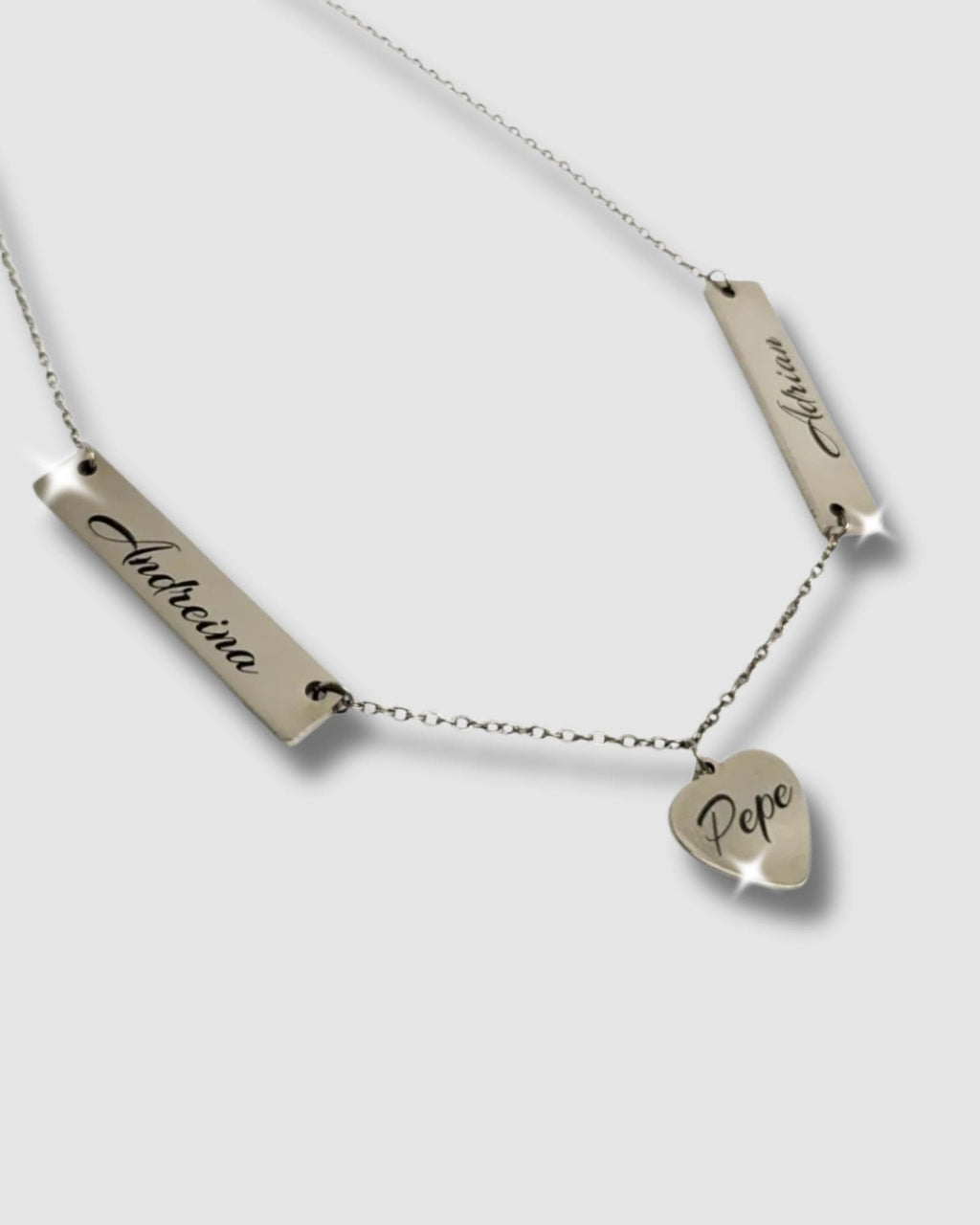 My Family of Gold: Family Nameplate Necklace