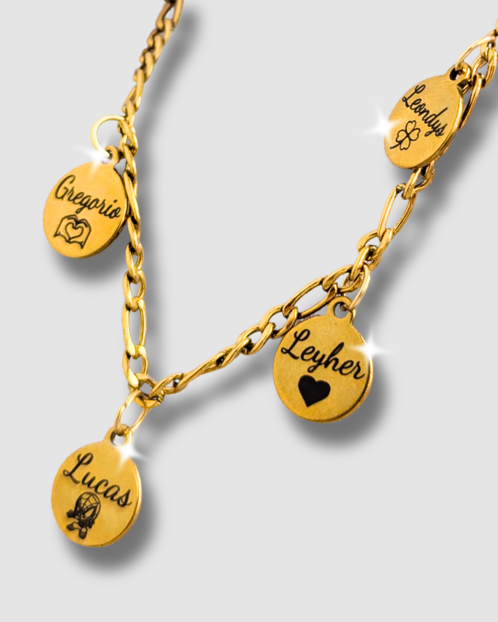Collar De 4 Nombres