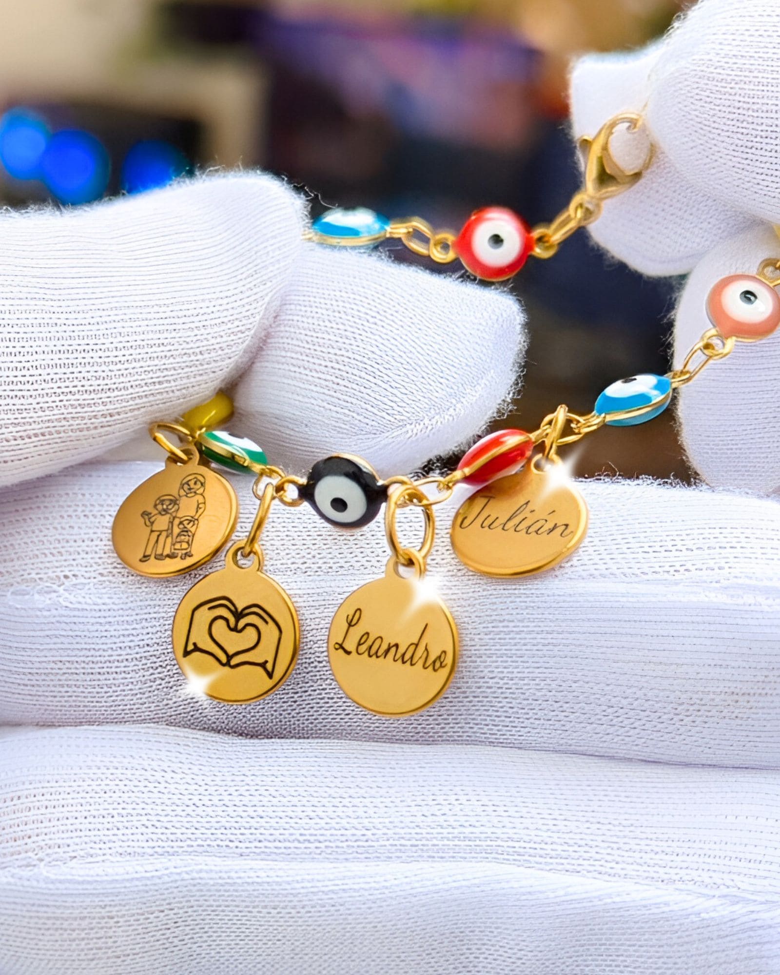 Pulsera Ojo Turco de la familia