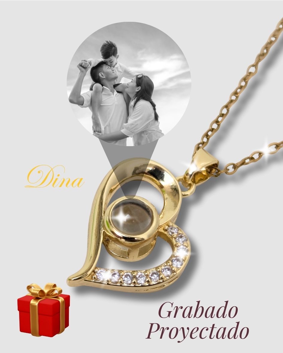 Collar Micro Grabado con Proyección