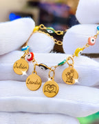 Pulsera Ojo Turco de la familia