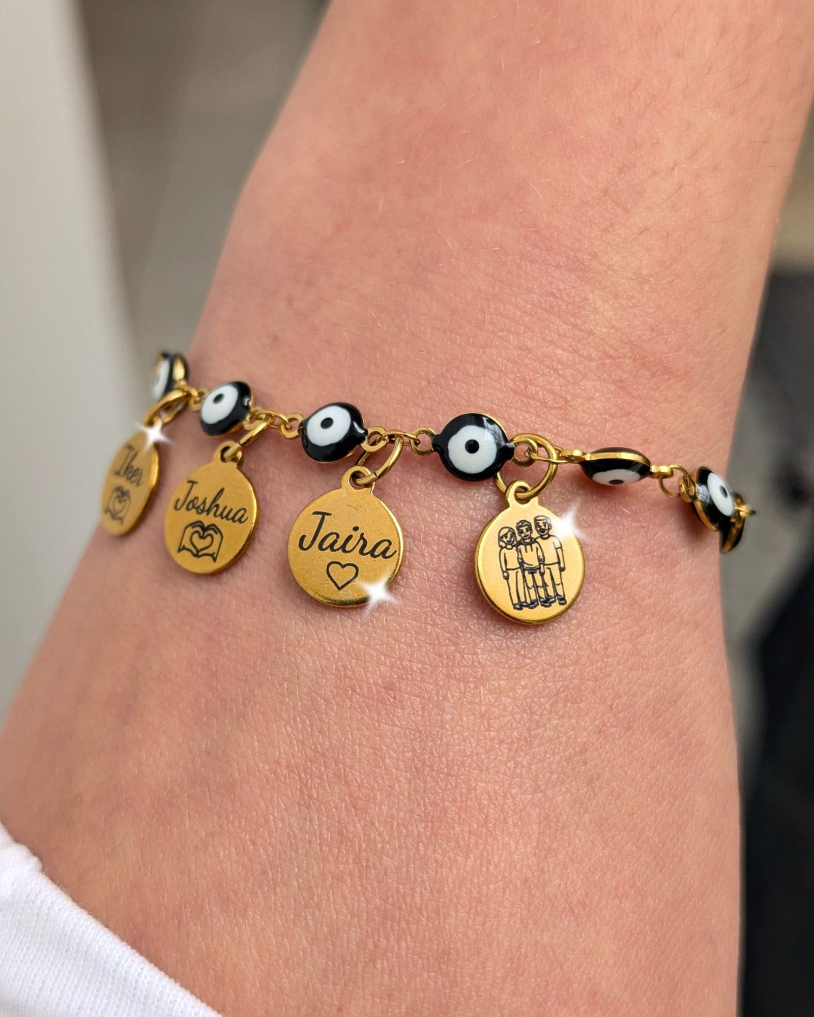 Pulsera Ojo Turco de la familia