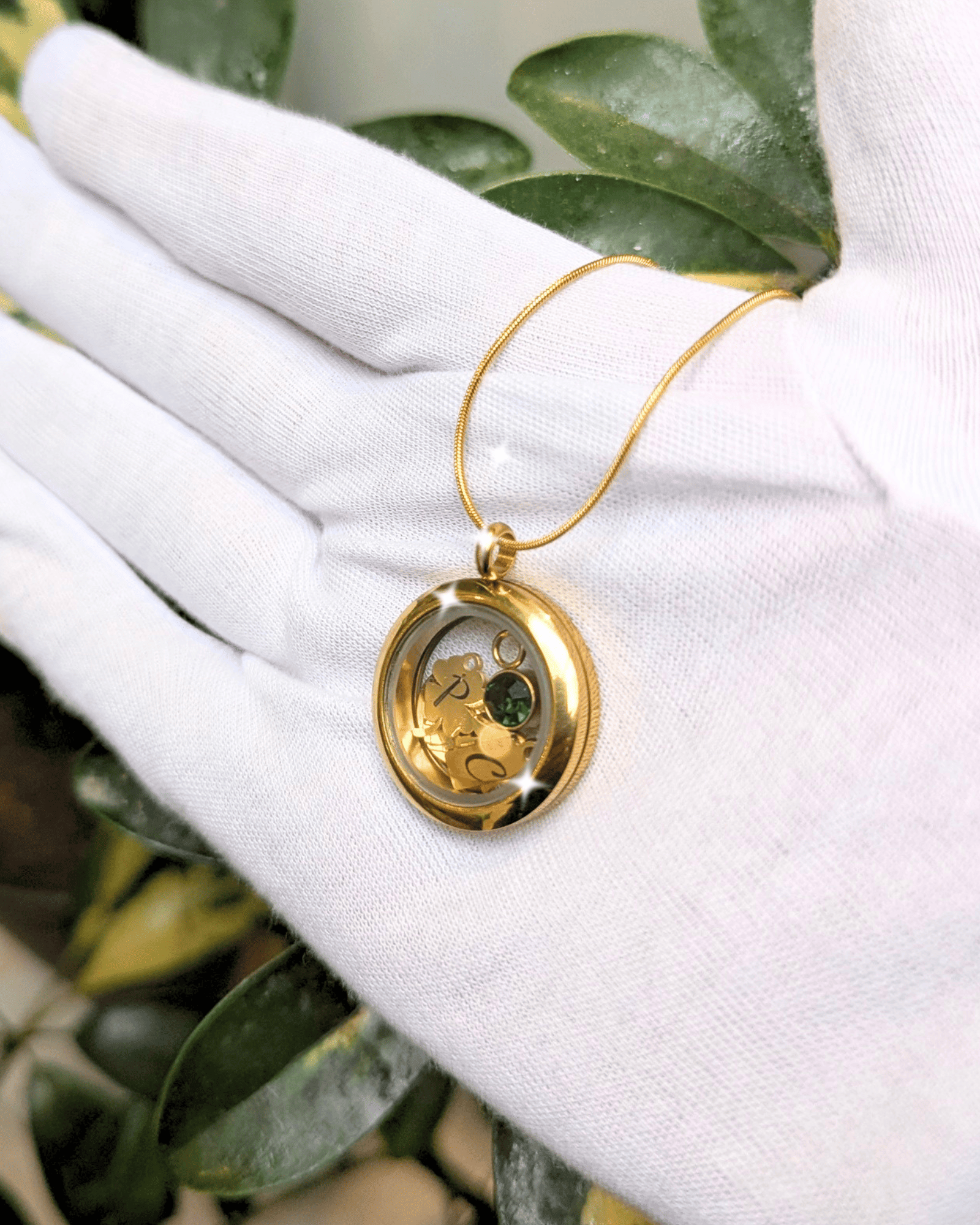 Collar De Cristal De La Familia