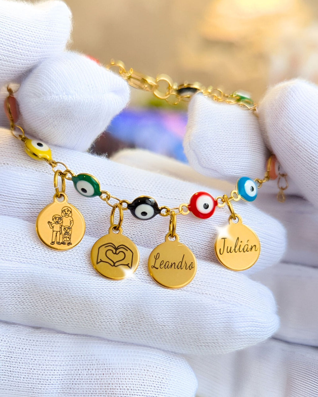 Pulsera Ojo Turco de la familia