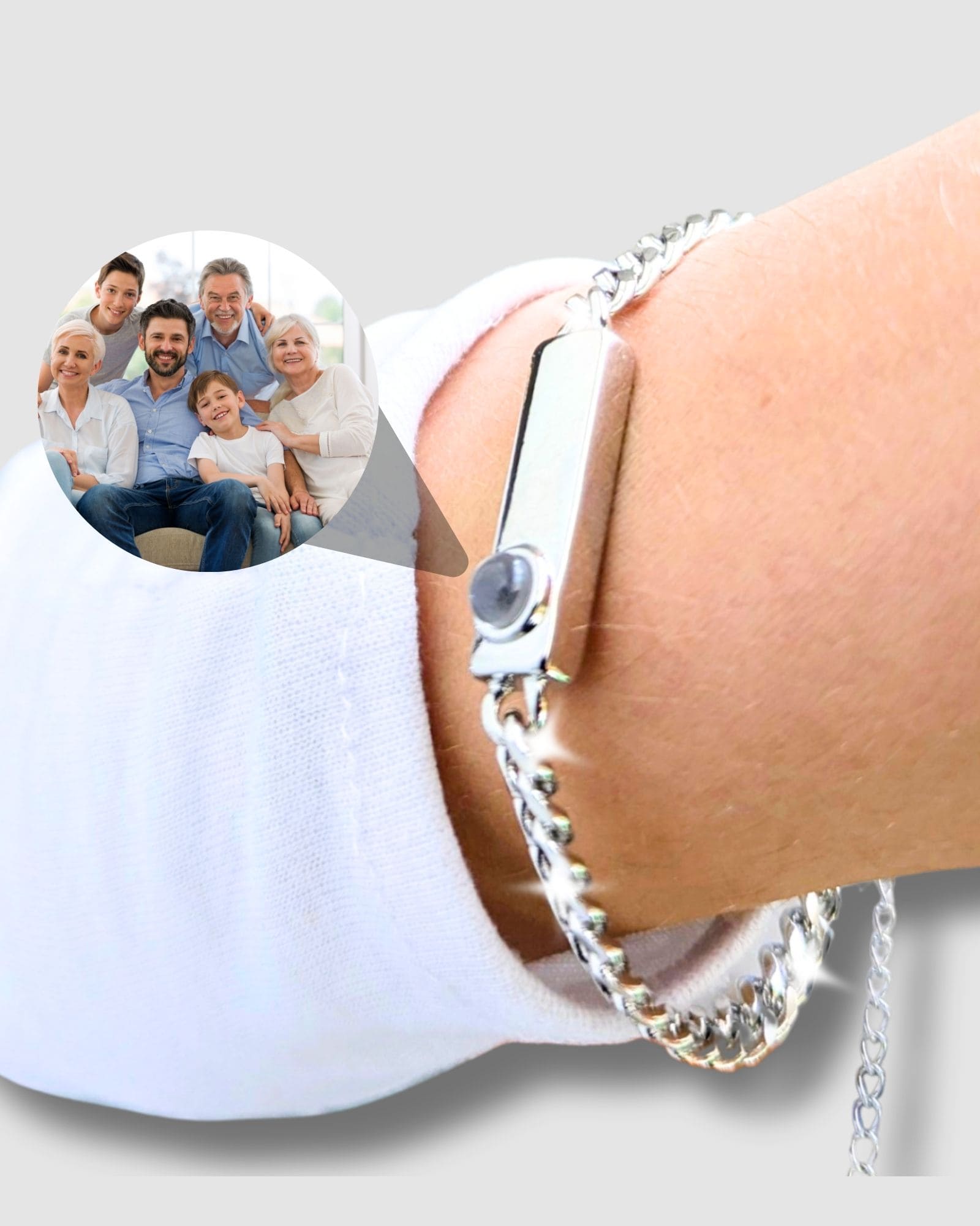 Pulseras de proyección personalizadas