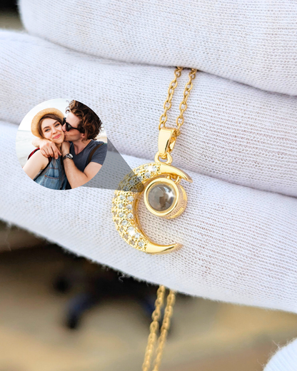 Collar Micro grabado con proyección a color