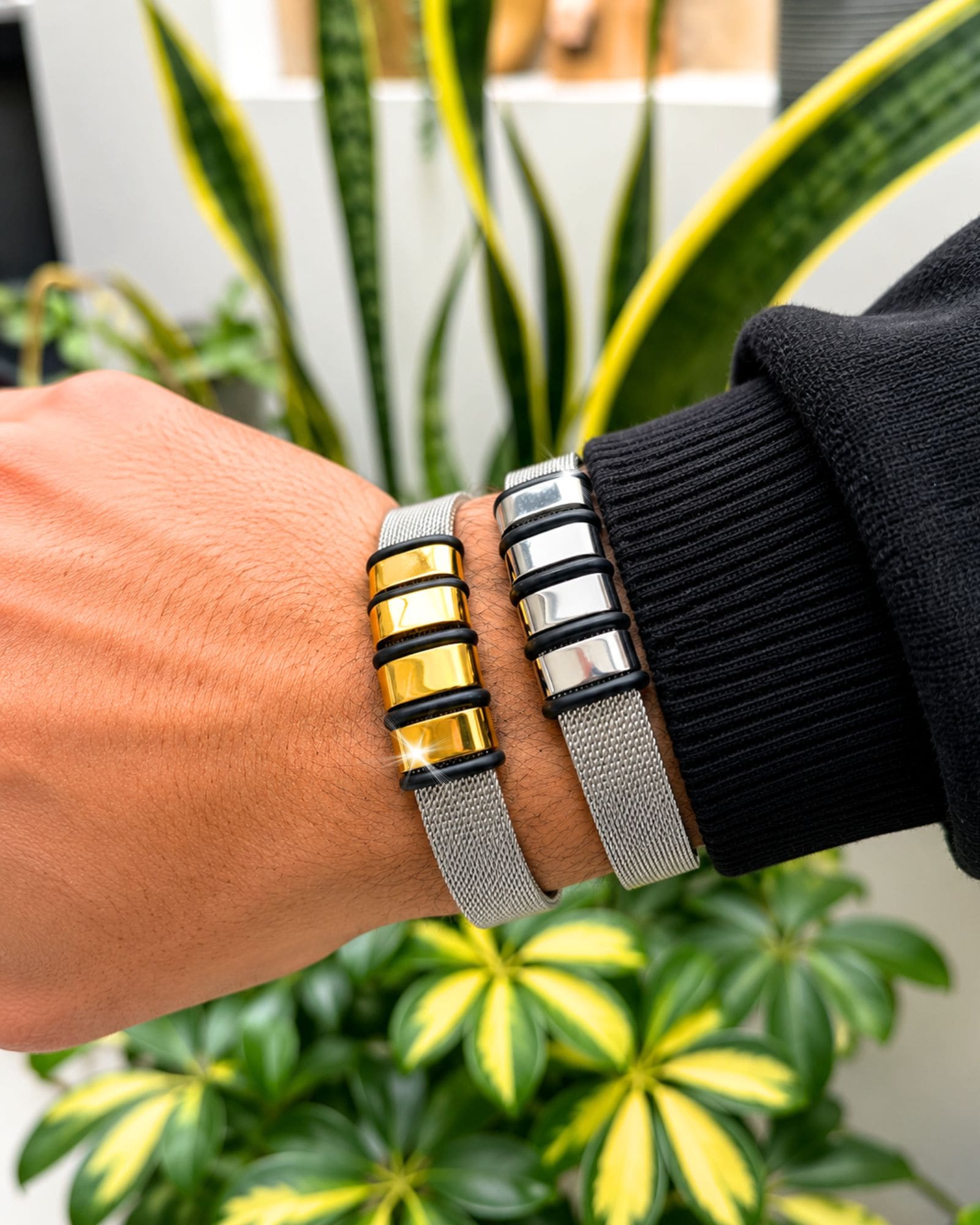 Pulsera de placas de la familia