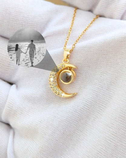 Collar Micro grabado con proyección en acero