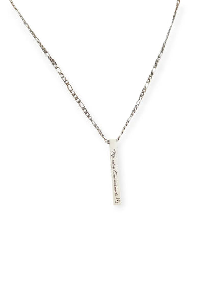 Collar Tótem 4 Caras: Cadena personalizada por los 4 lados en acero quirúrgico